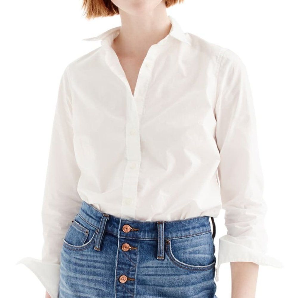 J. Crew x AG Slim Stretch Perfect Shirt